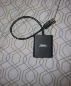 USB Card Reader, Unitek 3-Slot USB 3.0 Compact Card Reader, Read 3 Cards Simultaneously, Aluminum SD Micro SD CF Card Adapter Supports Flash Memory Card, Black 29 71xVoZGOURL