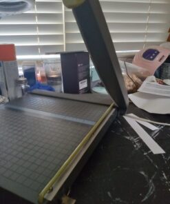 Swingline Paper Cutter, Guillotine Trimmer, 12" Cut Length, 10 Sheet Capacity, ClassicCut Lite (9312) 39 71xVzckoOtL