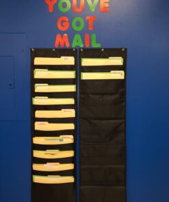 Carson Dellosa Storage Pocket Chart, Black (158573) 17 71xWkhBfTL