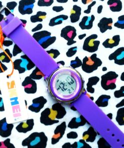 cofuo Kids Digital Sport Waterproof Watch for Girls Boys, Kid Sports Outdoor LED Electrical Watches with Luminous Alarm Stopwatch Child Wristwatch Purple 33 71xYt6UmXKL