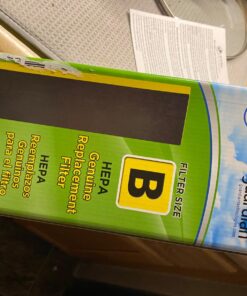 Germ Guardian Filter B HEPA Pure Genuine Air Purifier Replacement Filter, Removes 99.97% of Pollutants for AC4825, AC4300, AC4900, AC4825DLX, AC4850, CDAP4500, AP2200, Black/Yellow, FLT4825 FLT4825 HEPA PURE 36 71xYv9KbIoL