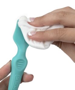 Dr. Talbot's Diaper Cream Brush for Babies - Diaper Rash Cream Applicator with Suction Base and Hygienic Case - Mini Size - Aqua Blue 30 71xYyuXYKPL