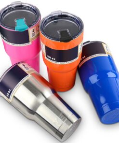 30 oz Tumbler Lids, Fits for YETI Rambler, Ozark Trail, Old Style Rtic and More, SENHAI 3 Pack Spill-proof Splash Resistant Lids Covers for Tumblers Cups 40 71xZ5p5F2sL