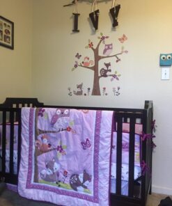 Bedtime Originals Lavender Woods 3 Piece Bedding Set 45 71xZWEl5SiL