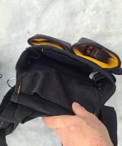 DEWALT DG5617 20-Pocket Pro Framer's Combo Apron Tool Belt and Yoke-style Suspenders Black Pockets On Suspenders 18 71xc8ngHfL