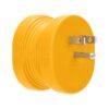Camco PowerGrip Camper/RV Adapter | Features a 15-Amp Male (NEMA 5-15P) & 30-Amp Female (NEMA TT-30R) Connection | Rated for 125V/1875W (55223) 49 71xckXqh L