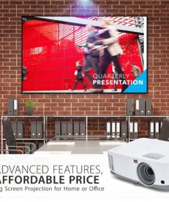 ViewSonic PA503S 3800 Lumens SVGA High Brightness Projector for Home and Office with HDMI Vertical Keystone 49 71xcr4 AehL