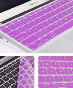Se7enline Compatible with MacBook Pro Case Bundle 5 in 1 Set Hard Cover Cases for MacBook Pro 13 in A1278 Release 2010-2012 Sleeve Bag, Keyboard Cover,Screen Protector, Dust Plug, Deep Purple 16 inch 25 71xd3yAfmEL