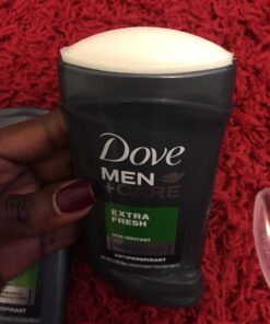 DOVE MEN + CARE Extra Fresh Men's Antiperspirant Deodorant Stick Fresh Twin pack With 72-hour sweat & odor protection with 1/4 Moisturizing Cream & Long-lasting Citrus Scent 2.7 Ounce (Pack of 2) 2.7 Ounce (Pack of 2) 40 71xd88dSAGL