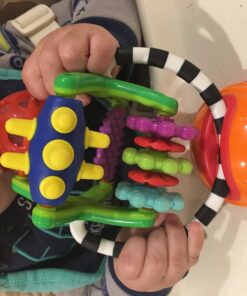 Sassy Teethe & Twirl Sensation Station 2-in-1 Suction Cup High Chair Toy | Developmental Tray Toy for Early Learning | for Ages 6 Months and Up 33 71xdGmzRpNL