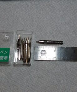 Zebra Comic G Model Chrome Pen Nib, 10 Nibs (1 Pack) (PG-6B-C-K) 1 Count (Pack of 1) 36 71xdtde8YGL