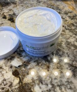 Natural Aloe Vera Body Lotion - Face & Body Moisturizing Cream with Organic Aloe Vera Gel, Vitamin E Oil, Vitamin C, Retinol Cream, Shea Butter – Anti Aging Face Moisturizer for Women, Dry Skin (8 oz) 8 Ounce (Pack of 1) 18 71xej8c9VCL