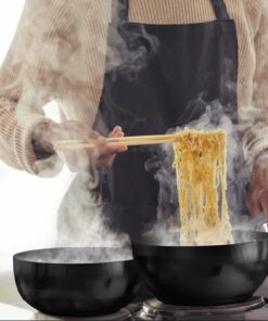 Pots and Pans Non Stick,10-Piece all in One Pan with Diamond-Infused Coating, nonstick cookware set Induction Compatible and Scratch-Resistant, Includes Glass Lids DD701 13 71xersF3NNL