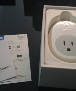 Kasa Smart HS100 WiFi Smart Plug, Classic 1-Pack, White 62 71xew3WcoqL