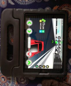 LTROP Kids Case for iPad 9th/ 8th/ 7th Generation (2021/2020/ 2019), iPad 10.2 Case with Built-in Screen Protector, Shockproof Handle Stand Kids Case for iPad 9/8/ 7 Generation 10.2 Inch - Black 45 71xf1xvOC7L