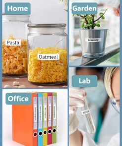 Oozmas Replacement for Brother P-Touch Label Tape Tz Tape 12mm 0.47 Inch Laminated White TZe-231 Compatible with Brother Ptouch D400 D210 1280 1290 1880 2040 Label Maker Tape, Black on White, 4 Pack 12mm(1/2 Inch) 14 71xgfsfBzJL