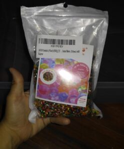 MarvelBeads Water Beads Rainbow Mix (1 Pound Bulk), for Kids Sensory Play and Spa Refill, BPA & Phthalate Free 45 71xgrH3n9qL