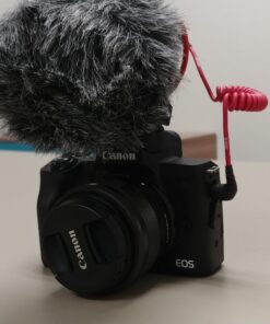 Rode VideoMicro Compact On-Camera Microphone with Rycote Lyre Shock Mount, Auxiliary, Black VideoMicro I 37 71xi9mubPCL