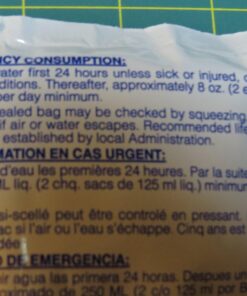 Datrex Emergency Water Packet - 3 Day/72 Hour Supply(12packets) 12 Count (Pack of 1) 6 71xipR8mHcL