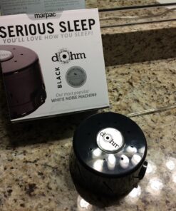 Yogasleep Dohm Classic (Black) The Original White Noise Machine, Soothing Natural Sound from a Real Fan, Noise Cancelling for Office Privacy, Travel & Meditation, Sleep Therapy For Adults & Baby Black 26 71xk4TtRVlL