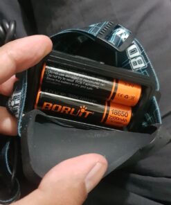 BORUIT B10 Rechargeable Headlamp Super Bright 100000 Lumens - 4 Modes LED Head Lamp USB Waterproof Headlight fit Adult Hunting Fishing Camping Hiking Outdoor White 17 71xlXrr5qpL