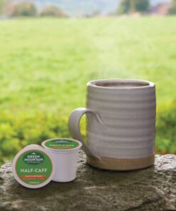 Green Mountain Coffee Roasters Half Caff Keurig Single-Serve K-Cup pods, Medium Roast Coffee, 72 Count 12 Count (Pack of 6) 23 71xldmMapL