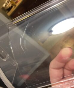 Frost King Unbreakable Heat and Air Deflector, Clear Plastic, 2 3/4” Tall, Width Adjustable 10” to 14” Unbreakable, expands 10" to 14" 55 71xle6HP1lL