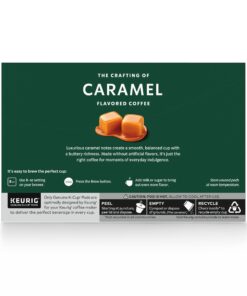 Starbucks Medium Roast K-Cup Coffee Pods — Caramel for Keurig Brewers — 6 boxes (60 pods total) 10 Count (Pack of 6) 17 71xlzcecLrL
