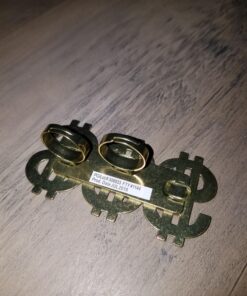 Rubies Triple Dollar Sign Ring One Size Multi-colored 9 71xmSaylPmL