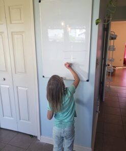 Amazon Basics Magnetic Dry Erase White Board, 36 x 24-Inch, Aluminum Frame, Silver/White 24" x 36" Magnetic, Aluminum Frame 37 71xn1eWkN8L