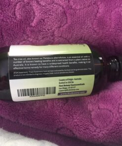 Australian Pure Tea Tree Essential Oil - 4 Fl.oz. with Glass Dropper 100% Natural Therapeutic Oil to Help in Fighting Dandruff, Acne, Toenail Fungus, Yeast Infections, Cold Sores & More. 32 71xn4VKV2YL