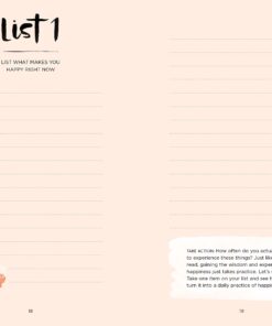 Alternative view of 52 Lists for Happiness: Weekly Journaling Inspiration for Positivity, Balance, and Joy (A Guided Self -Love Journal with Prompts, Photos, and Illustrations) Diary