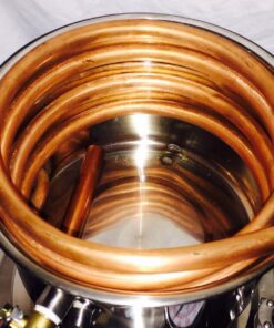 WMN_TRULYSTEP MSC03 Copper Alcohol Moonshine Ethanol Still Spirits Boiler Water Distiller, 20 Litres 5 Gallon 20 Liters 52 71xoATj AdL