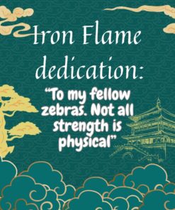 Iron Flame (The Empyrean, 2) Hardcover 20 71xoL YZvL