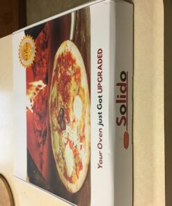 Pizza Stone - Baking Stone. SOLIDO Rectangular 14"x16" - Perfect for Oven, BBQ and Grill 58 71xoV7XVg2L