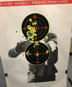 Splatterburst Targets - 8 inch Stick & Splatter Self Adhesive Shooting Targets - Gun - Rifle - Pistol - Airsoft - BB Gun - Pellet Gun - Air Rifle - Made in USA 100 pack 43 71xpAiwf3GL 1