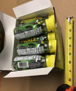 Pickle Juice Sports Drink Shots, Extra Strength - Relieves Cramps Immediately - Electrolyte Pickle Juice Shots for Day & Night Time Cramp Relief - Pickle Juice for Leg Cramps - 2.5 oz, 12 Pack 2.5 Fl Oz (Pack of 12) 37 71xpNMMw96L