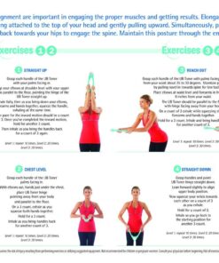 UB TONER - Portable Arm Workout Equipment - Great for Work from Home & Travel Arm Exercises - Arm Resistance Workout Helps To Tone Arms, Chest and Strengthens Posture 16 71xpnRzGvuL