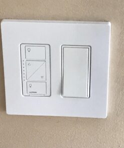 Lutron Caseta Smart Lighting Dimmer Switch and Remote Kit | P-PKG1W-WH | White 50 71xqsJwNKL
