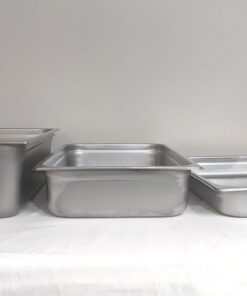 2.5" Deep Half Size Stainless Steel Anti-Jam Steam Pan 2.5" 12 71xrpQrg33L