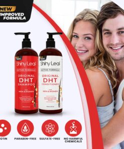 DHT Blocker Anti-Hair Loss Shampoo With Biotin, for Men & Women, Sulfate Free, Natural DHT Blocking Shampoo for Hair Growth, For Thinning Hair, Hair Fall and Hair Loss Prevention, Active Formula (16 Oz) 16 Fl Oz (Pack of 1) 21 71xrrufrcrL