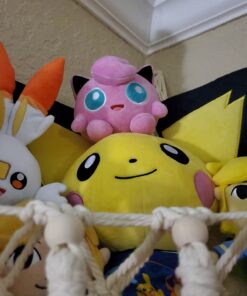 Sanei Pokemon All Star Series Jigglypuff Stuffed Plush, 5", Pink (PP02) 33 71xry9AI sL