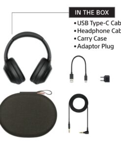 Sony WH-1000XM4 Wireless Premium Noise Canceling Overhead Headphones with Mic for Phone-Call and Alexa Voice Control, Midnight Blue WH1000XM4 Headphones Only 31 71xsREqXSL