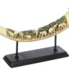 Furniture Creations Ivory Lucky Elephants Tusk Sculpture African Art Decor, No Size 46 71xskzDMPpL