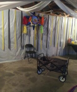 Hoffmaster 114000 Plastic Tablecover Roll, 300' Length x 40" Width, White 40" X 300' Roll 26 71xsv7WvOAL