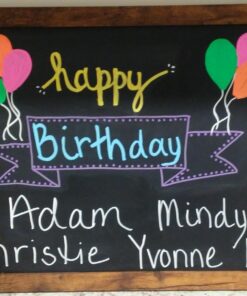 Loddie Doddie Magnetic Chalkboard - for Kitchen and Wall Decor - Easy-to-Erase Chalkboard - Framed Magnet Blackboard - Hanging Black Chalkboards (Rustic Frame, 18x22) Rustic Frame 35 71xszltlfjL