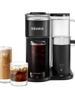 Keurig K-Cafe SMART Single Serve K-Cup Pod Coffee, Latte and Cappuccino Maker, Black 68 71xtx2zCVML