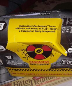 Radioactive Coffee, THE STRONGEST COFFEE LEGALLY SOLD, Single Serve Capsules for Keurig K-Cup Brewers, 12 Count 18 71xuD7qMlL