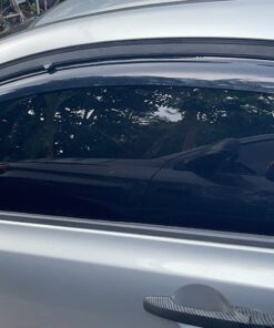 VXMOTOR for 06-11 Honda Civic 2 Door Coupe - in-Channel Style - Vent Side Window Visors - JDM SI OE 2006 2007 2008 2009 2010 2011 11 71xuTAEjGBL