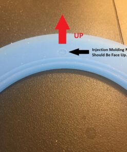 American Standard 7301111-0070A Flush Valve Seal Kit , Clear Pack of 1 28 71xuZEhiBL